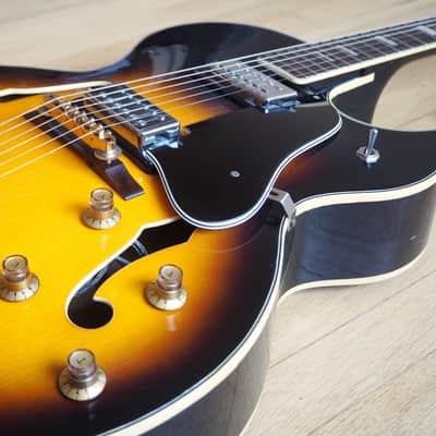 1960s Ventura V1300 Archtop Electric Guitar Japan Univox Coily Pickups Matsumoku image 6