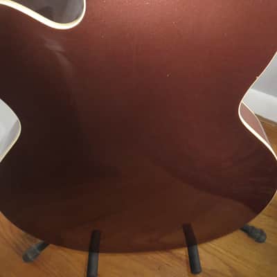 Gretsch G6118T-120 120th Anniversary 2003 Bamboo Yellow Natural TV Jones P'ups image 11