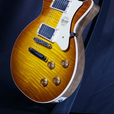 Heritage Custom Core H150 Factory Special Black Limba Honeyburst image 5