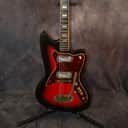 Silvertone H1478 Silhouette DeArmond Silverfoil Pickups Pro Setup Original Case 1965