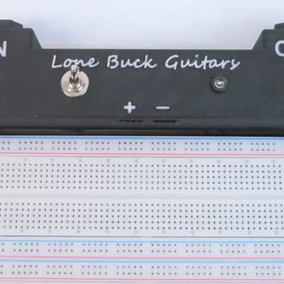 Pedal Builder Large Prototype Breadboard With Integrated Jacks, True Bypass, Power Supply and Components for Amplifier Circuit DIY Guitar Builders image 6
