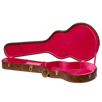 Gibson Lifton Historic Brown Hardshell Case, ES-335 Mottled Brown Tolex image 5