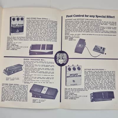 Electro-Harmonix EHX Memory Man Stereo Echo/Chorus user instructions and catalogue1984 image 7