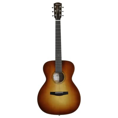 Alvarez LF60e Sunset Folk/OM Guitar with FlexiCase/Pickup - Sunset (NEW DEMO) image 1