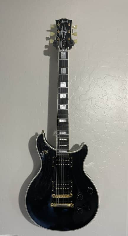 Gibson Tak Matsumoto DC Custom Les Paul Ebony | Reverb