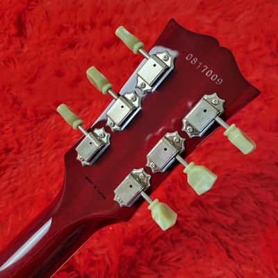 2008 Tokai SG155 Premium Series SG Standard - Cherry Lacquer - 1 Piece Honduras Mahogany Body - Original Case - Made In Japan MIJ image 16