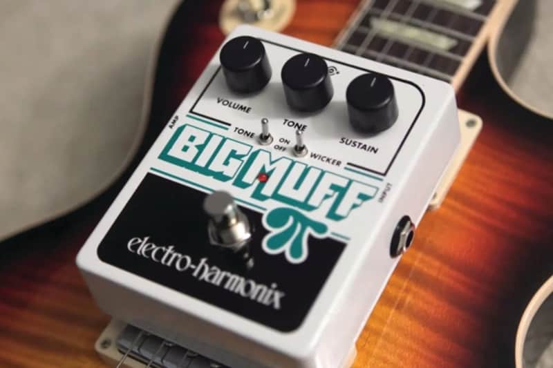 Electro-Harmonix Big Muff Pi with Tone Wicker Fuzz BM WICKER image 1