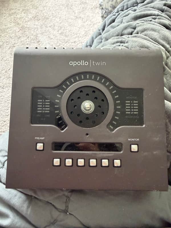 Universal Audio Apollo Twin DUO MKII Thunderbolt Audio Interface 2019 - Present - Dark Grey image 1