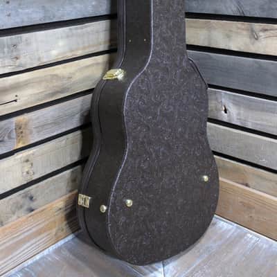 Used (2021) Taylor Builder's Edition 517 Left-Handed Acoustic Guitar with Western Floral Hardshell Case image 13