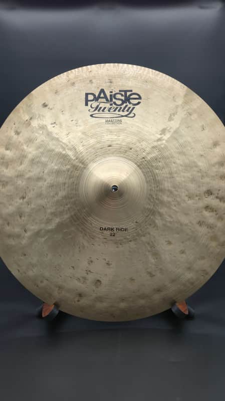 Paiste 22" Twenty Masters Dark Ride Cymbal 2011 - 2012 - Traditional image 1