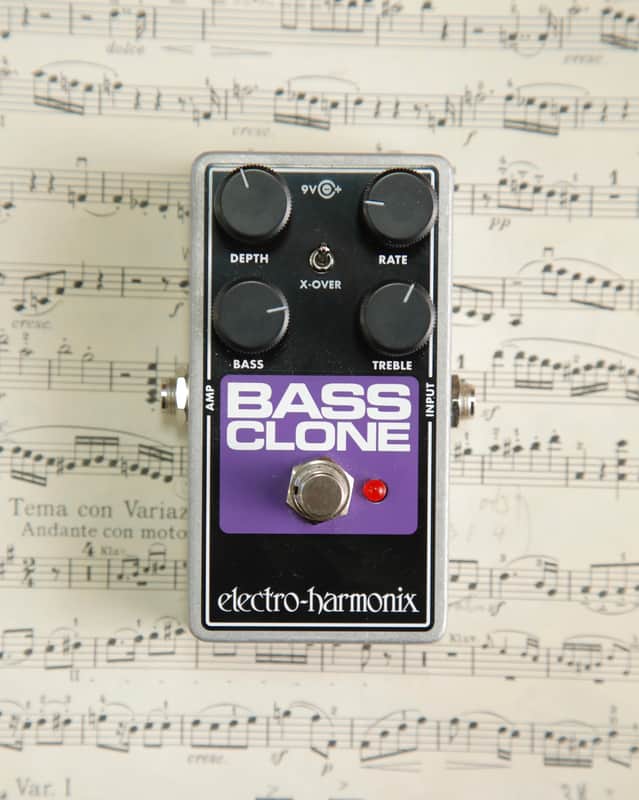 Electro-Harmonix Bass Clone Bass Chorus Pedal Pre-Owned image 1