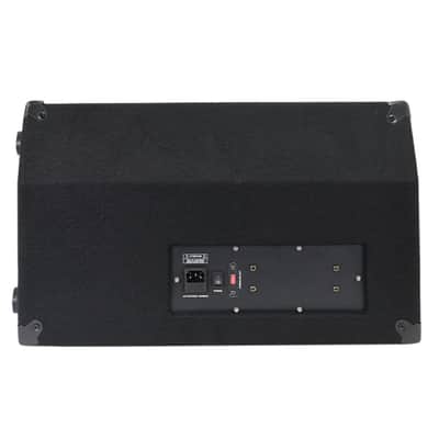 Premium Powered 2-Way 10" PA Floor Monitor with Titanium Horn - Active Monitor image 4