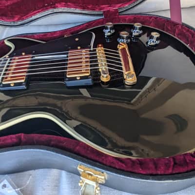 Gibson Custom Shop 1960 Reissue Les Paul Custom Black Beauty 50th Anniversary Gold Book 2010 - Black image 14