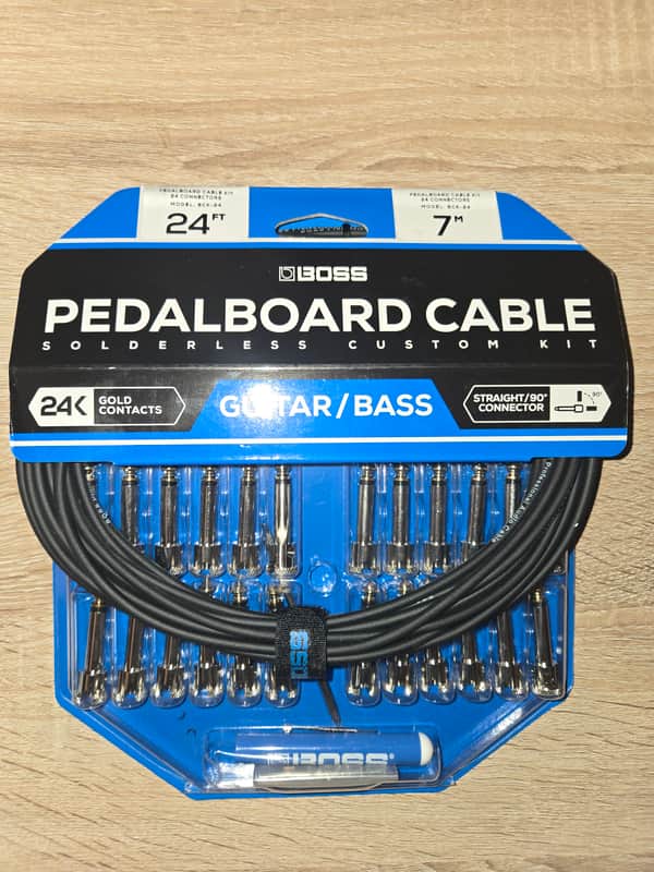 Boss BCK-24 Solderless Pedalboard Cable Kit - 24'