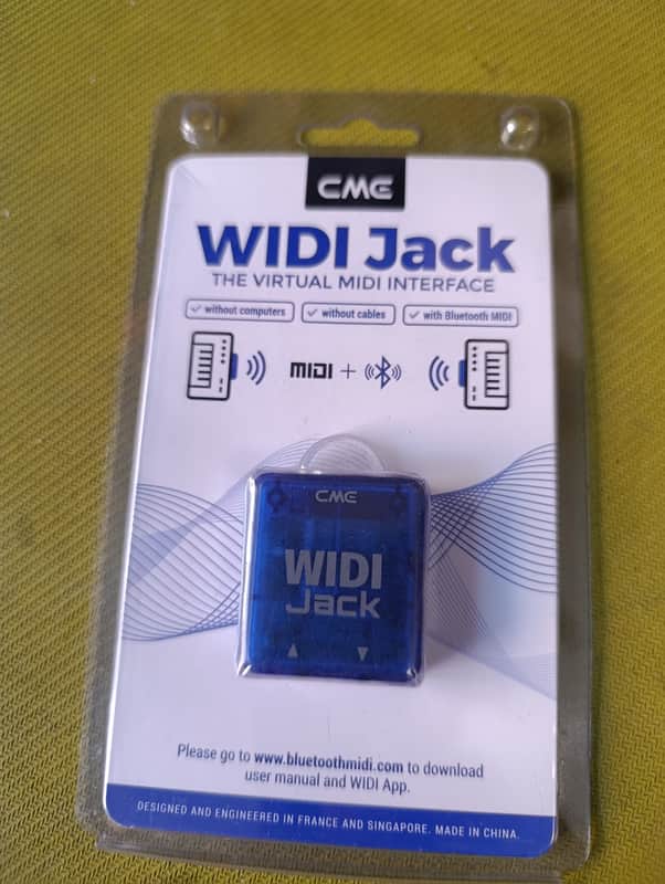 CME WIDI Jack Wireless MIDI + MVave MS1 image 1