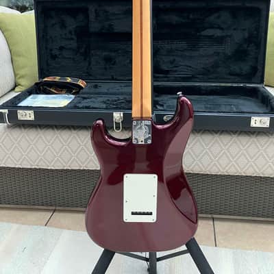 Fender 60th Anniversary American Standard Stratocaster 2014 - Bordeaux Metallic image 15
