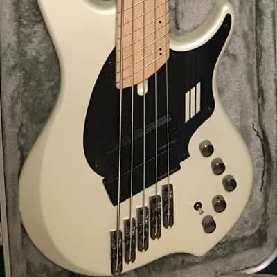 5 string Dingwall Combustion -  "Nolly" Getgood NG-2 - Ducati Matte White - 2018 Model image 1