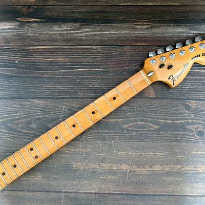 70s FERNANDES Burny Custom FST-70 Stratocaster Type Neck Made in Japan as is image 2