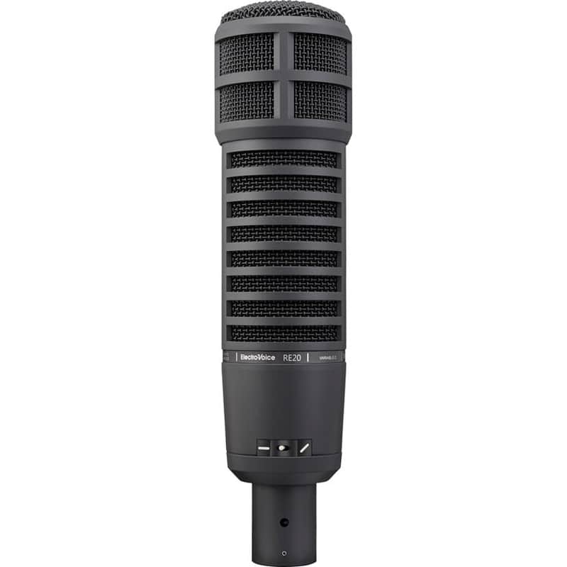 Electro-Voice RE20 Broadcast Announcer Microphone with Variable-D (Black) image 1