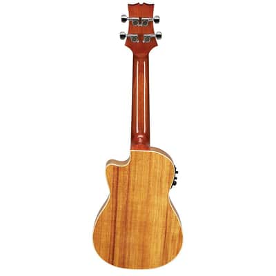 Mitchell MU100CE Acoustic-Electric Concert Ukulele Regular Natural Koa image 2