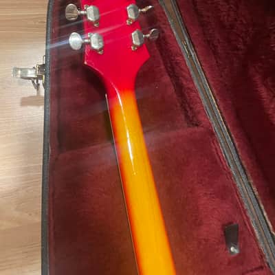 Epiphone ET-290 Crestwood 1974 - 1978 - Cherry Sunburst image 4