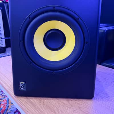 KRK S10.4 10" Active Studio Monitor Subwoofer 2021 - Black image 1