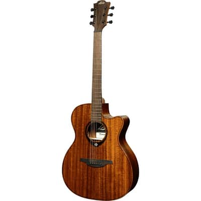 Lag Tramontane T98ACE | Auditorium Cutaway Acoustic-Electric, Natural. New with Full Warranty! image 6