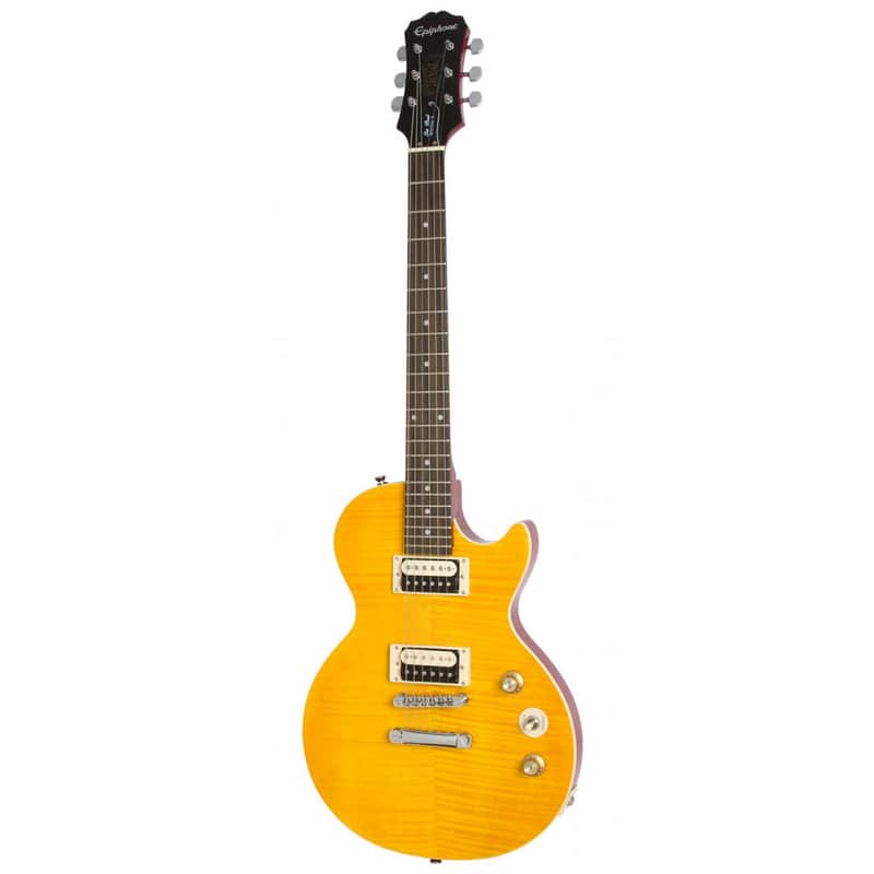 Epiphone Les Paul ギター 擦り傷あり Epiphone Les Paul Custom Widow Orange Burst Brand New from Japan