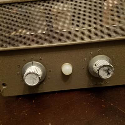 Ampex 620 Extension speaker, amp, and cabinet mono tube suitcase 1960s image 3