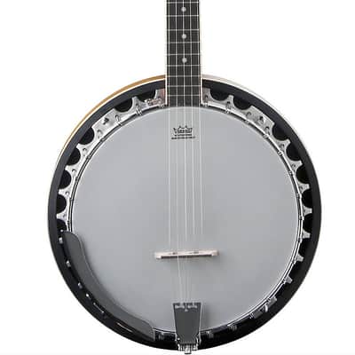 Washburn Americana 5-String Resonator Banjo w/ Floral Fingerboard Inlay image 3