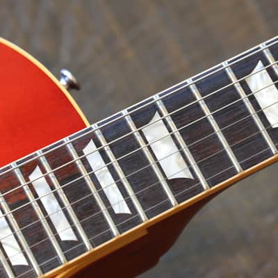 2007 Gibson Custom 1958 Les Paul Standard Reissue Electric Guitar LPR8 Cherry Sunburst + COA & Gibson Case image 9