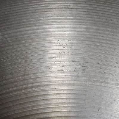 Ride Cymbal 22" Zildjian Avedis Ping 1970s USED! RK7PN120626 image 3