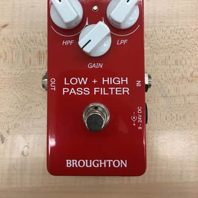 Broughton Audio High Pass + Low Pass Filter pedal image 2