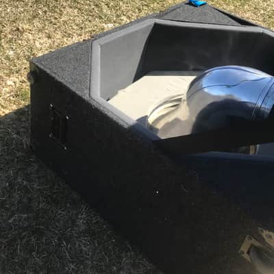 Unitec Sousaphone Flight Case - Grey, carpeted image 3