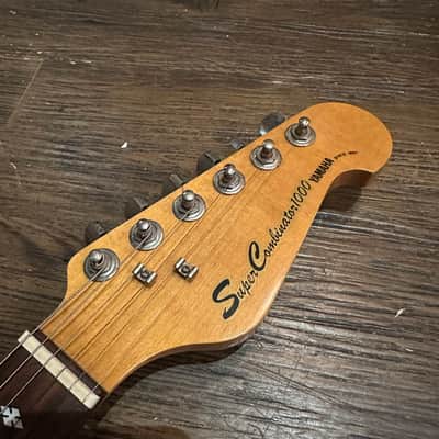 Yamaha SC-1000 Super Combinator Electric Guitar MIJ 1970s Japan Natural w/ Case image 4