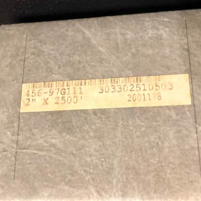 Quantegy  456   2" Reel To Reel Recording Mastering Tape image 7