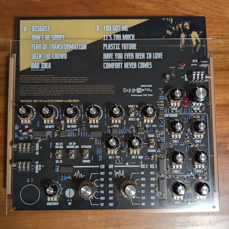 Dedstrange A Place to Bury Strangers DIY Synthesizer 2024 - Black image 1