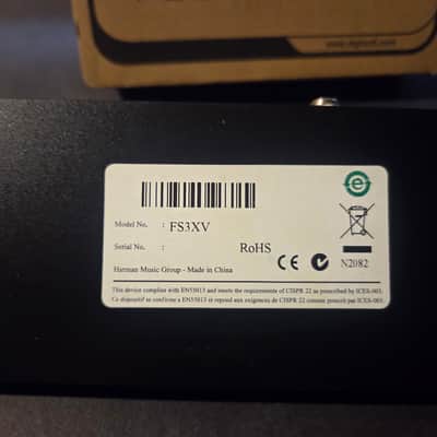 DigiTech FS3X 3 Button Footswitch 2010s - Black image 4