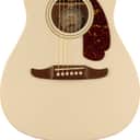 Fender Malibu Player Acoustic Guitar. Walnut Fingerboard, Tortoiseshell Pickguard, Olympic White