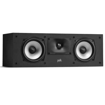 Polk Audio Monitor XT30 High-Resolution Center Channel Loudspeaker, Black image 5