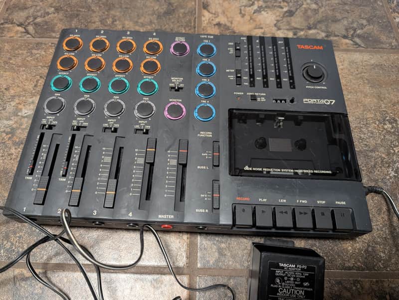 Porta 07 Ministudio 4-Track Cassette Recorder | Reverb