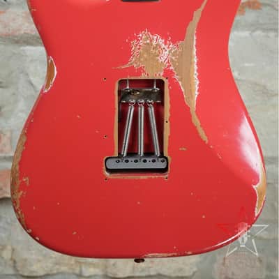 FENDER CUSTOM SHOP Stratocaster 1956 Reissue Relic - 2013 - Fiesta Red image 20