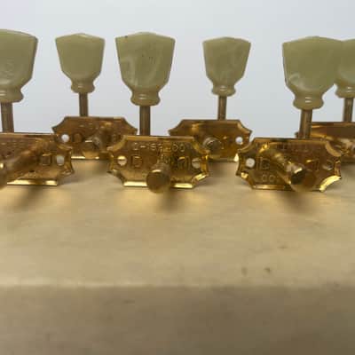 Vintage Gibson Kluson Deluxe Gold Tuners PAT NO D-169400 Double Line Les Paul Custom ES-355 image 24