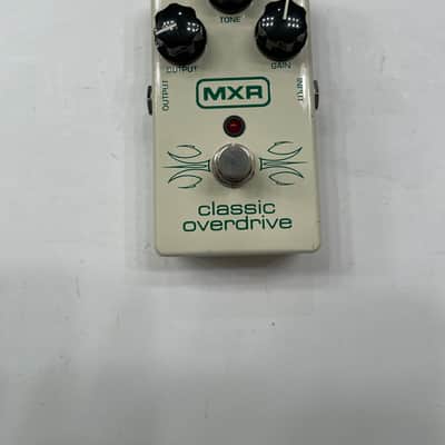MXR Dunlop M-66 Classic Overdrive White Guitar Effect Pedal image 1
