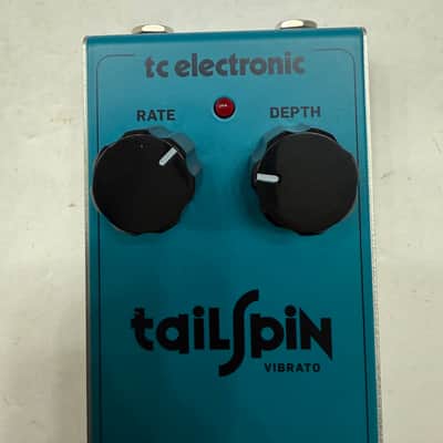 TC Electronic Tail Spin Vibrato Tailspin True Bypass Guitar Effect Pedal image 2