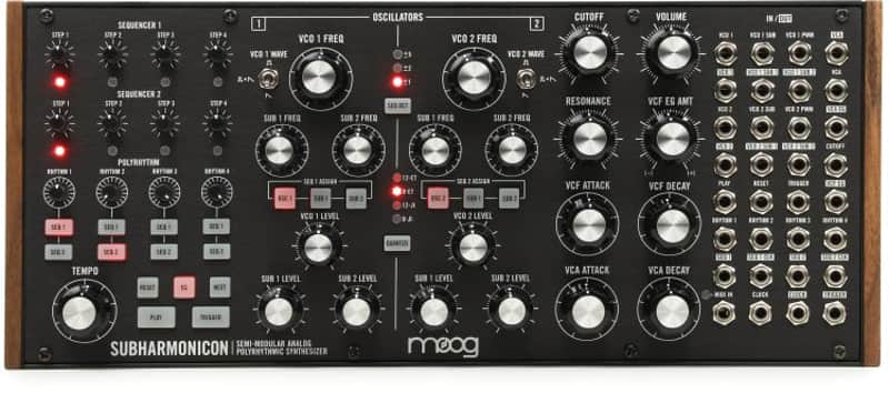 Moog Subharmonicon Semi-Modular Polyrhythmic Analog Synthesizer (MoogSubHarmd1) image 1