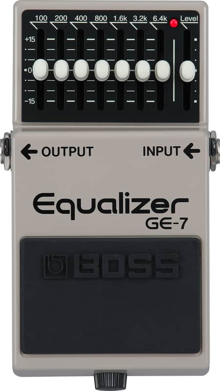 Boss GE7- 7 Band Graphic Equalizer Guitar Pedal image 1