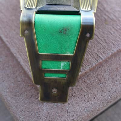 Dupont  Selmer Maccaferri DR tailpiece  Antiqued Brass image 5