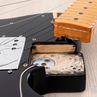 2004 Fender American Vintage '72 Telecaster Custom FSR Black Near-Mint w/ Case & Tag, Wide Range image 15
