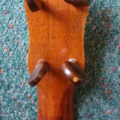 No Name Nunes Style Soprano Ukelele c1920's Solid Koa image 8